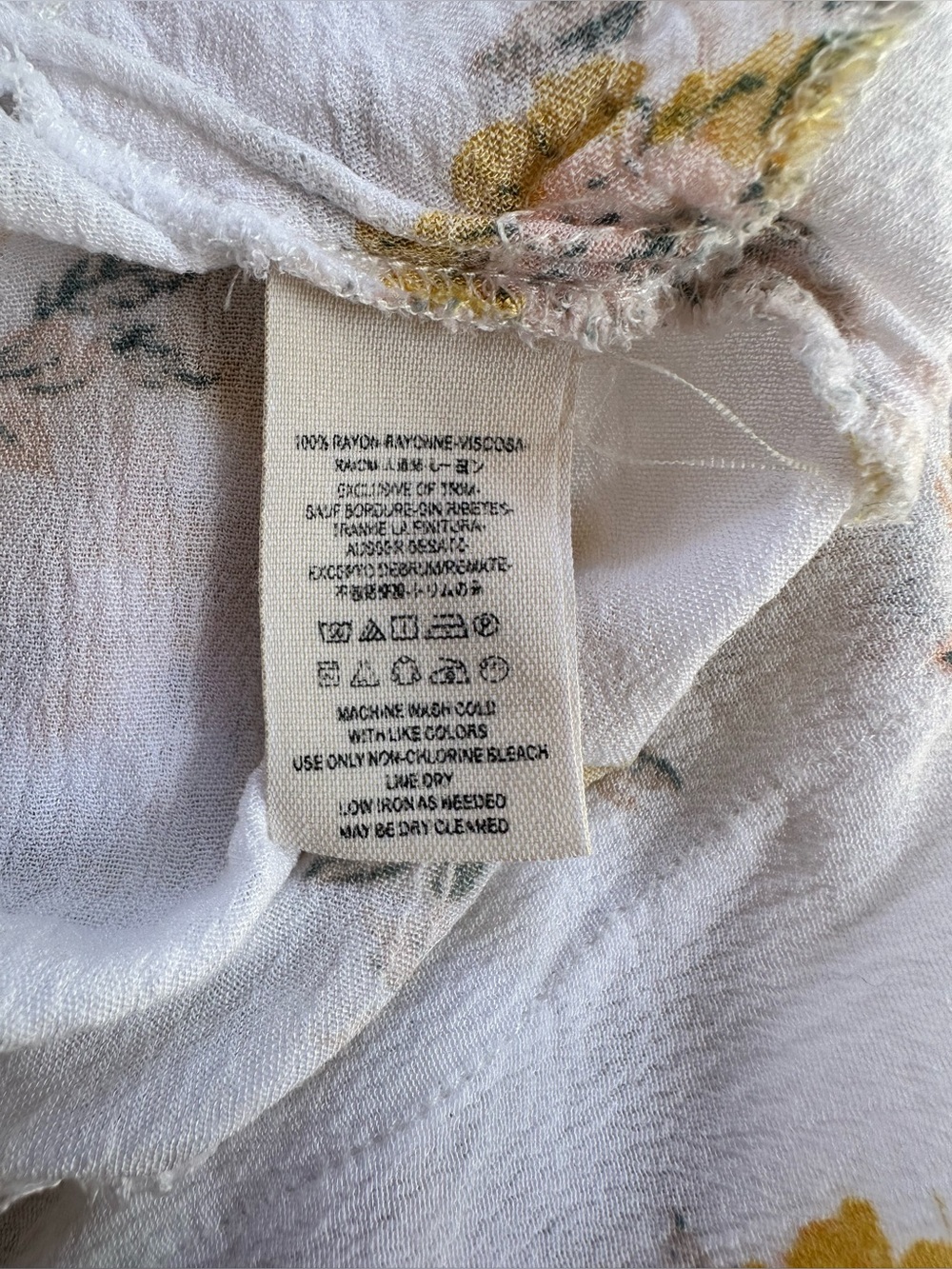 Free People Tree Swing Floral Tunic Dress Size L - Picture 7 of 9